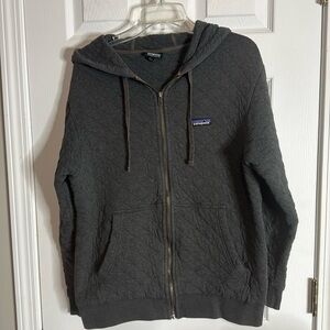 Patagonia Men’s Organic Cotton Quilted Hoody Size M